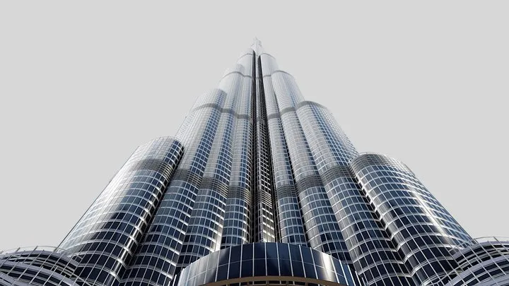 PBR Game 3D Models - Burj Khalifa