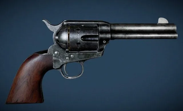 PBR Game 3D Models - BUY ON FAB! Colt Single Action Army Revolver SAA