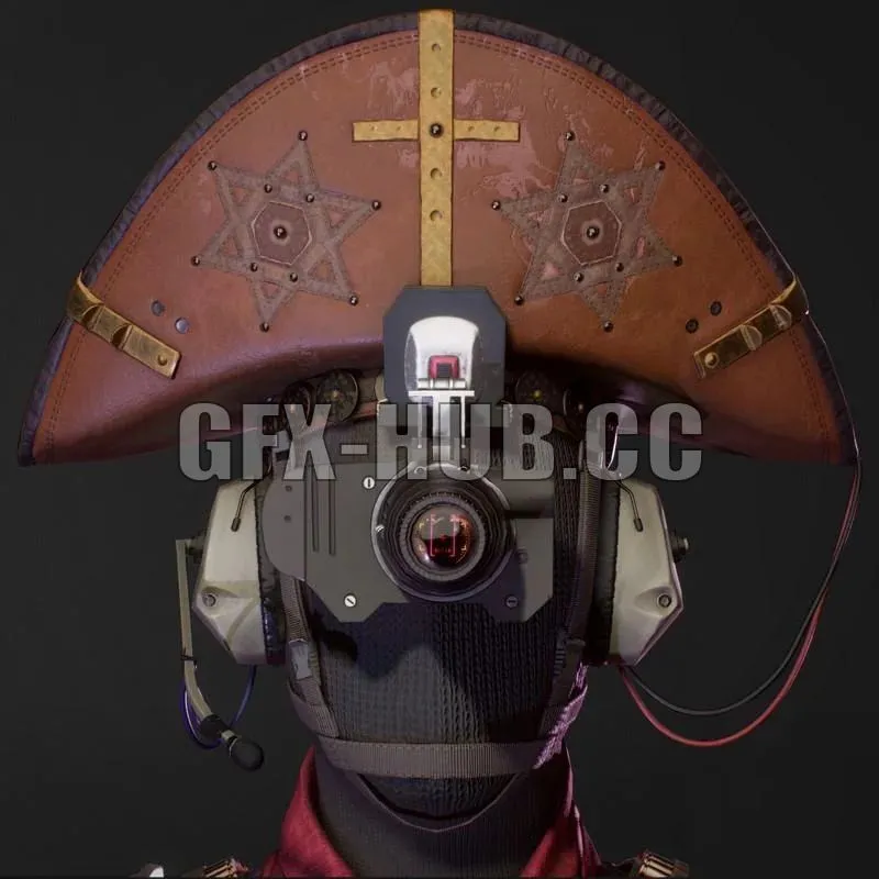 PBR Game 3D Models - Cangaceiro Mannequim – Hero Prop