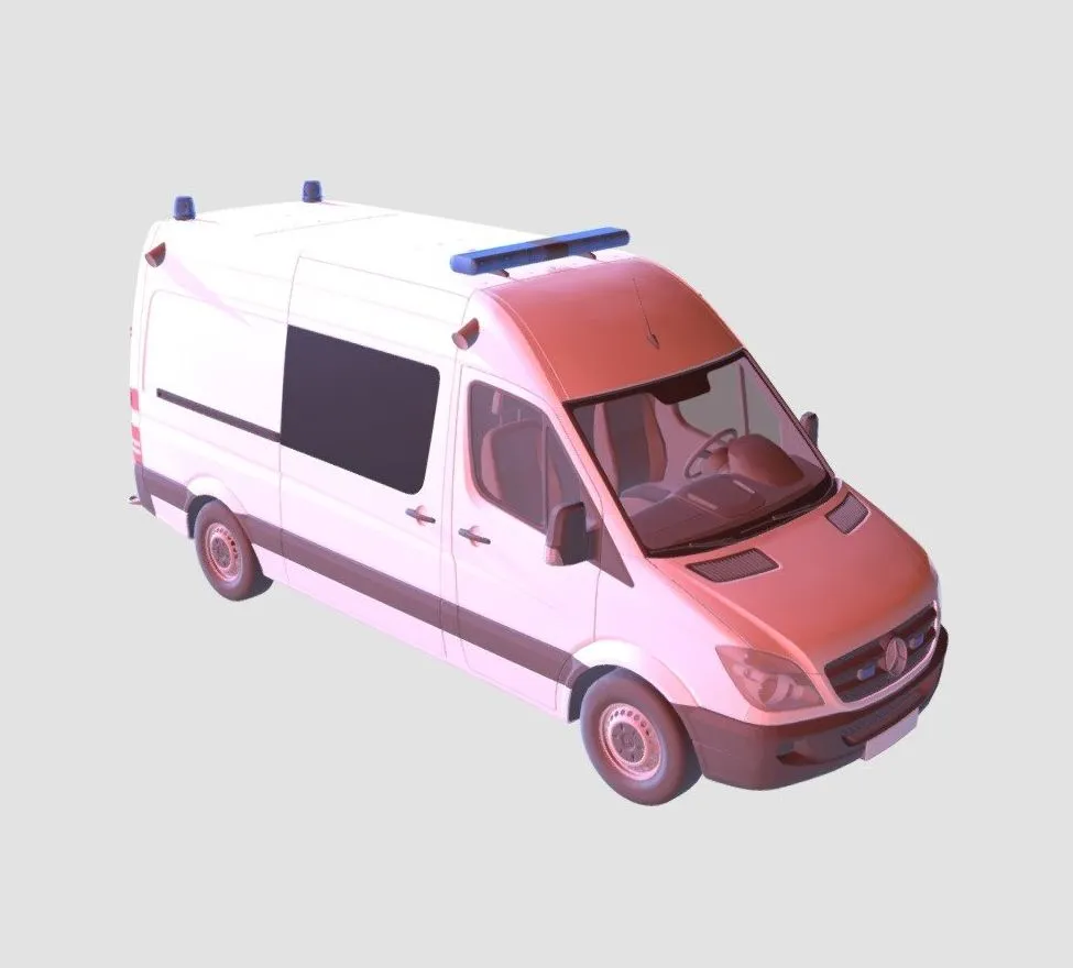 PBR Game 3D Models - Car