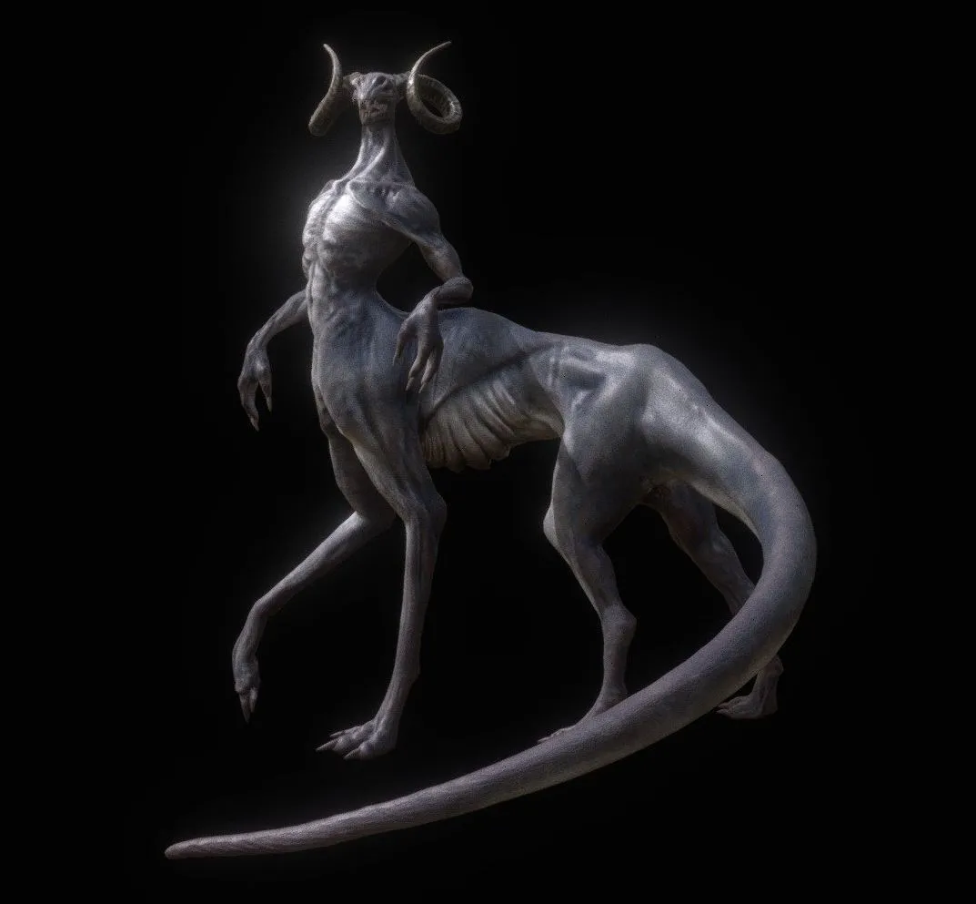 PBR Game 3D Models - Celestial Creature