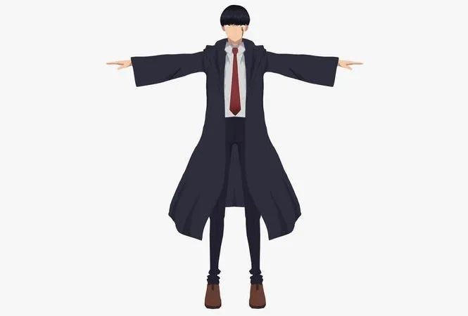 PBR Game 3D Models - Character Mash – Mashle