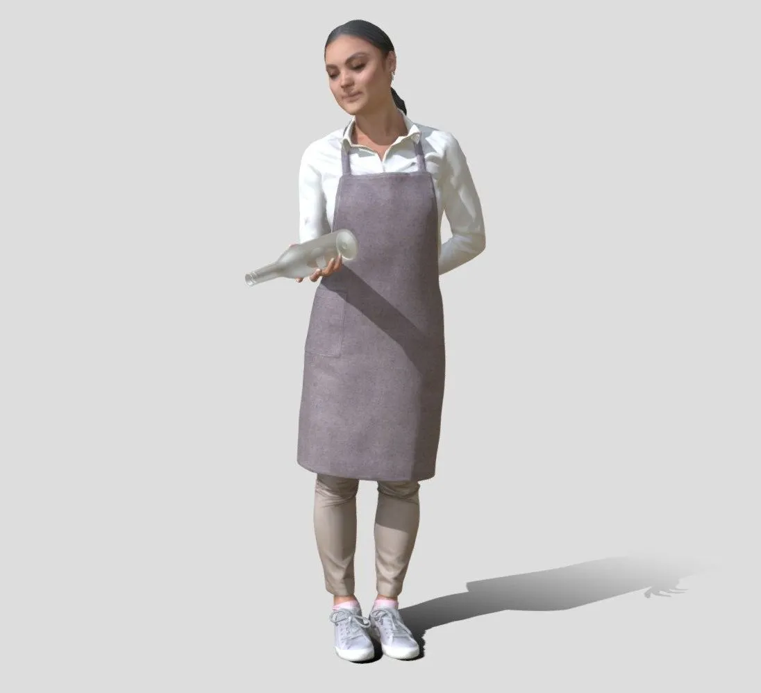 PBR Game 3D Models - Charley 1888