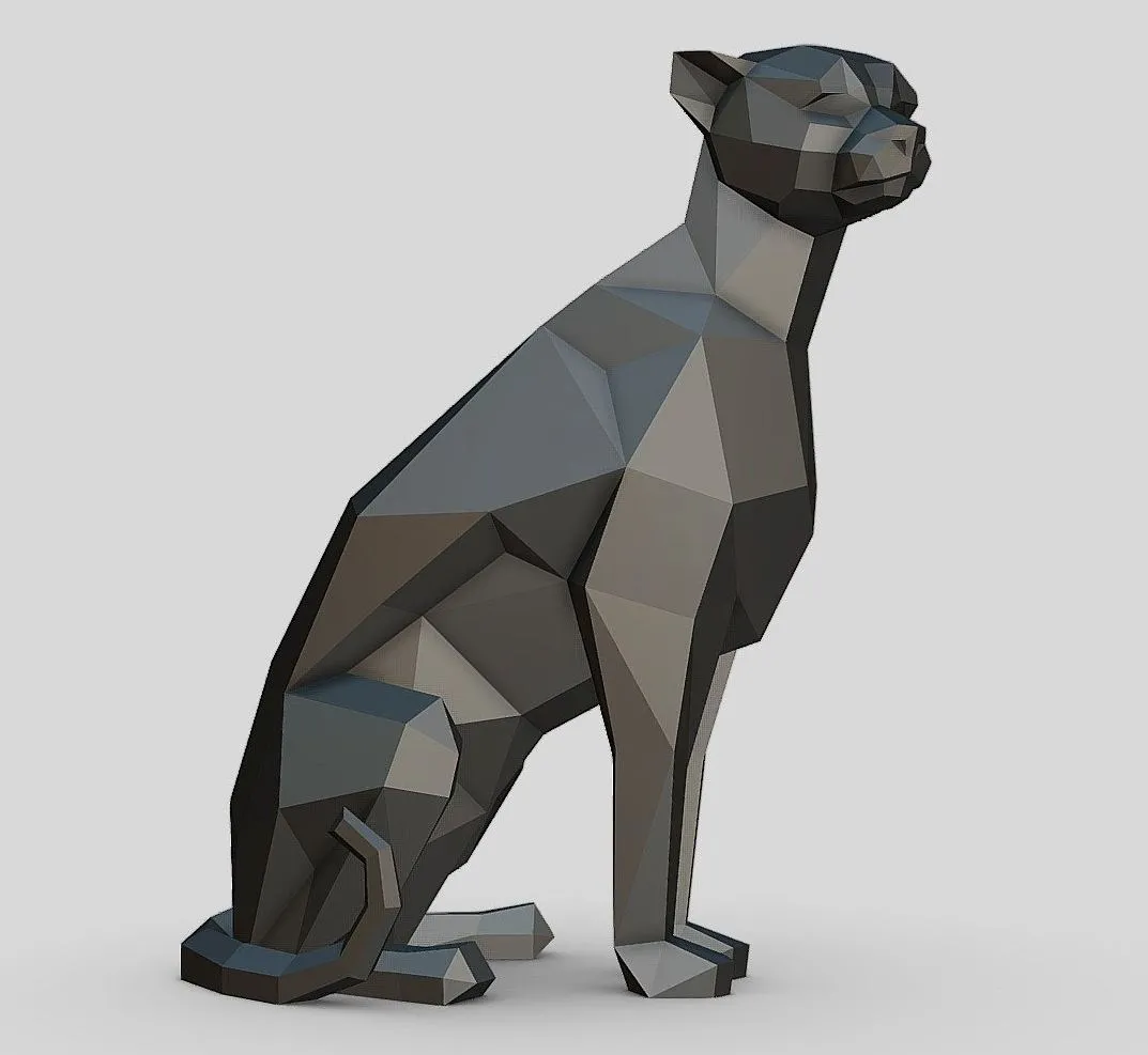 PBR Game 3D Models - Cheetah