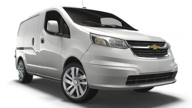 PBR Game 3D Models - Chevrolet City Express 2023