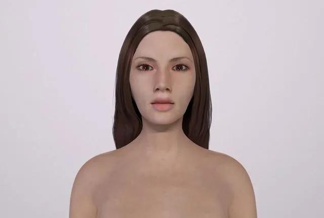PBR Game 3D Models - Chloe – Female Rigged Game Ready Character Low-poly