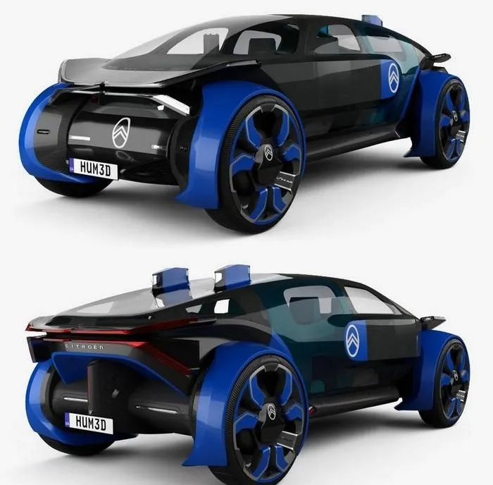 PBR Game 3D Models - Citroen 19_19 2020