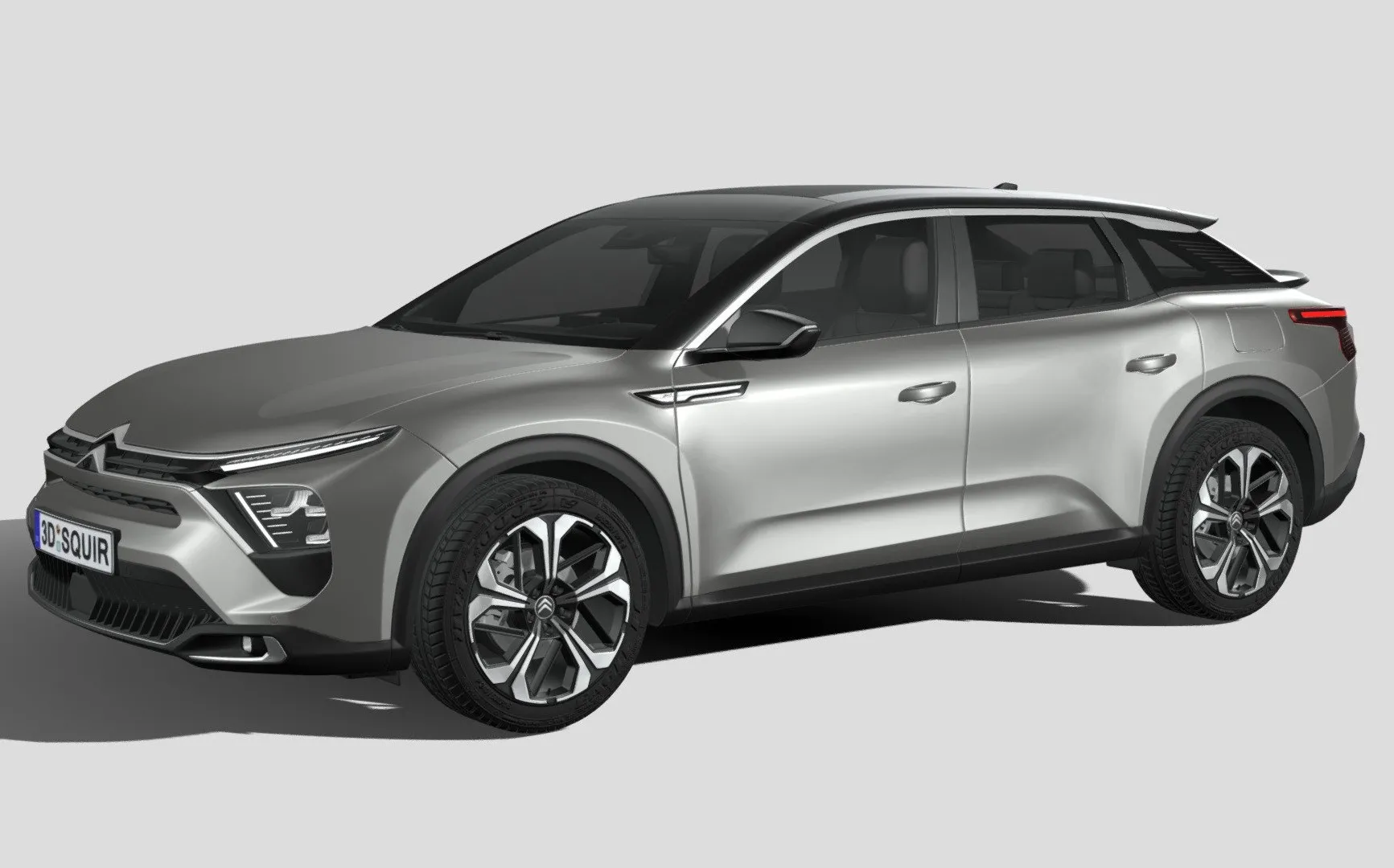 PBR Game 3D Models - Citroen C5 X 2022