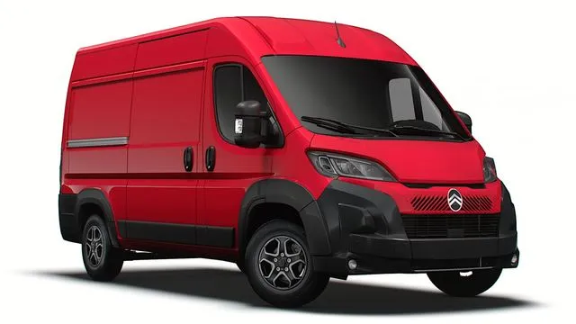 PBR Game 3D Models - Citroen Jumper Van L2H2 2024