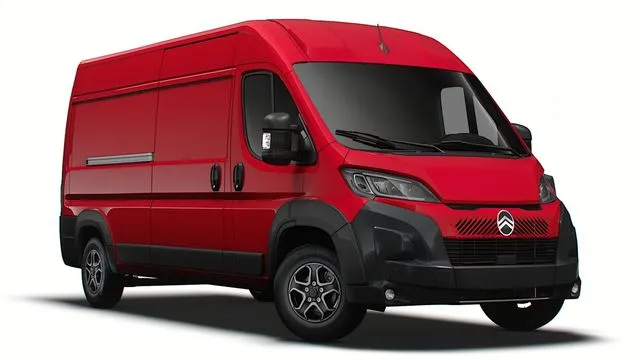 PBR Game 3D Models - Citroen Jumper Van L3H2 2024