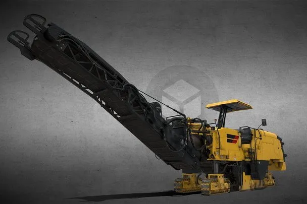 PBR Game 3D Models - Cold Planer