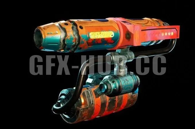 PBR Game 3D Models - CPZ – Paint Weapon