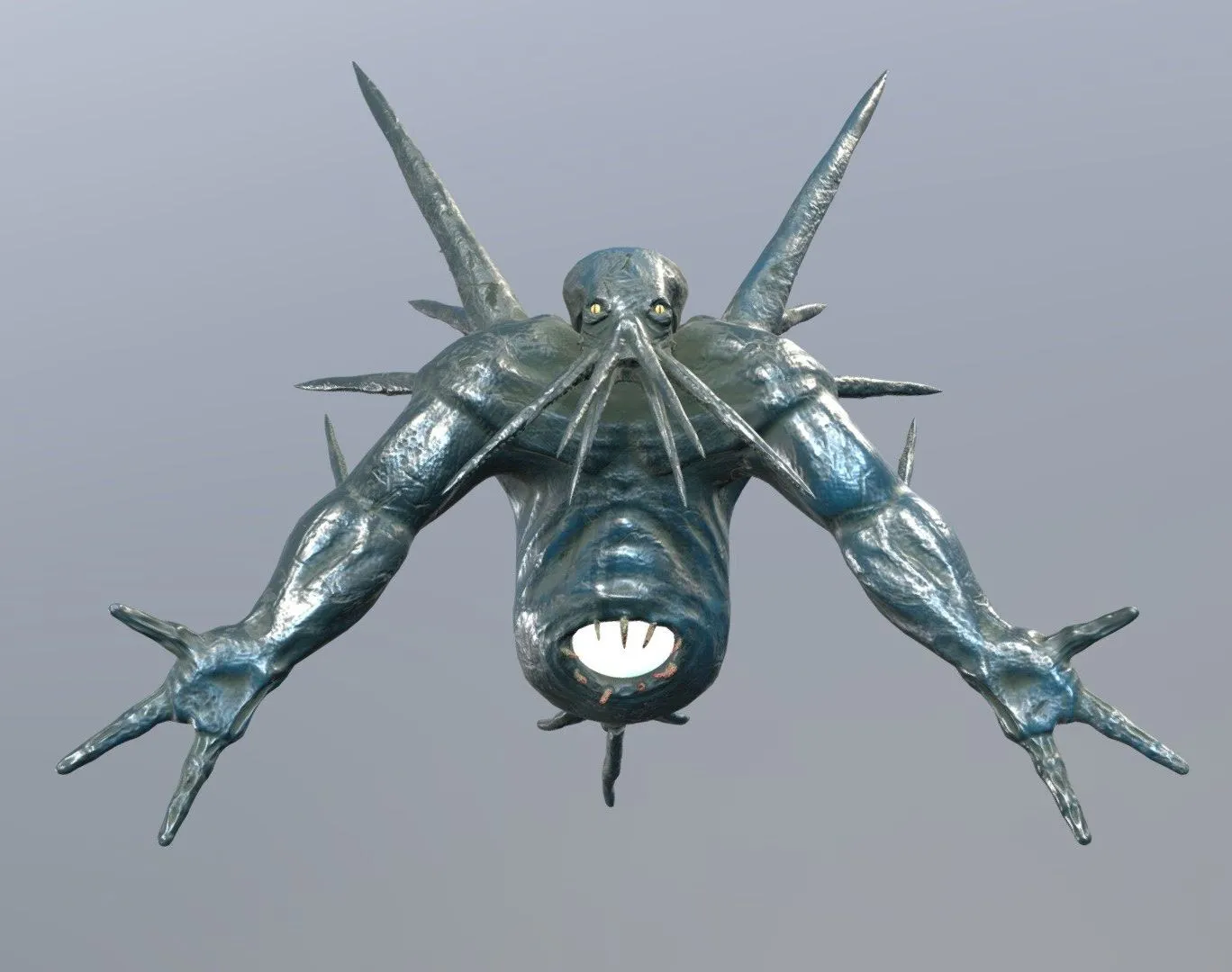 PBR Game 3D Models - Cthulhu The Sea Monster