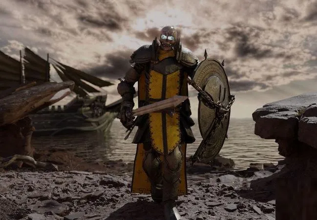 PBR Game 3D Models - Death knight