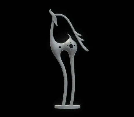 PBR Game 3D Models - Deer (Gazelle) 3D Printable