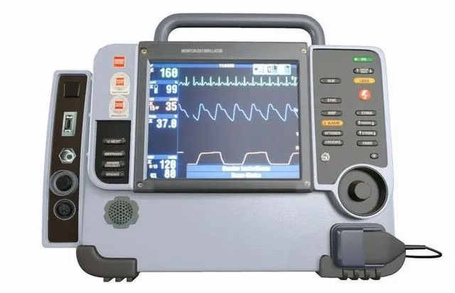 PBR Game 3D Models - Defibrillator Medical