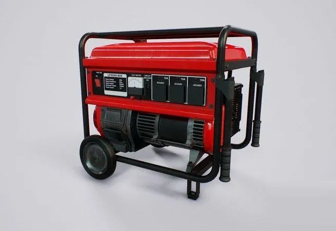 PBR Game 3D Models - Diesel Generator