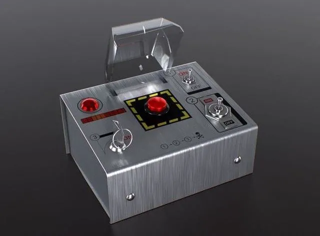 PBR Game 3D Models - Doomsday Device