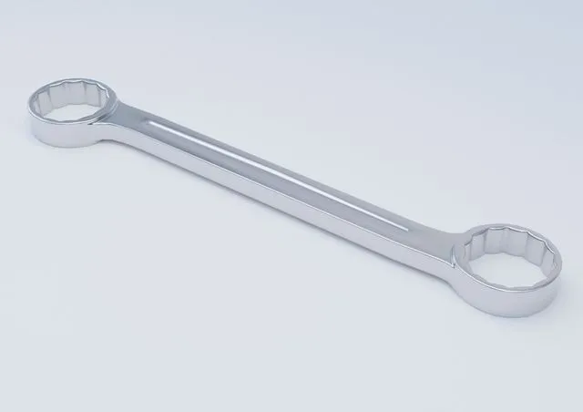 PBR Game 3D Models - Double Ended Box Wrench
