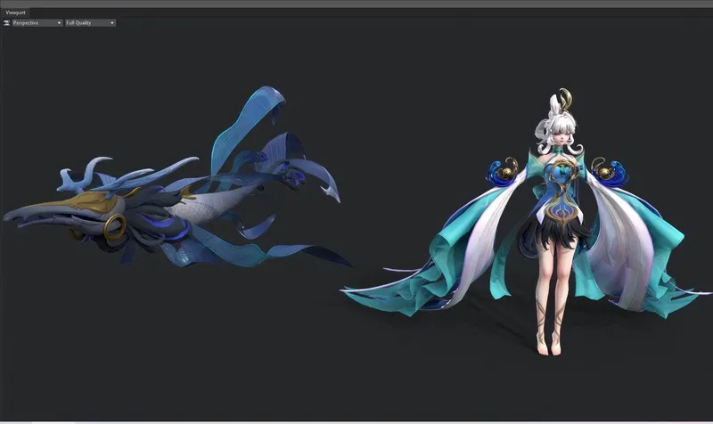 PBR Game 3D Models - Dragon mother