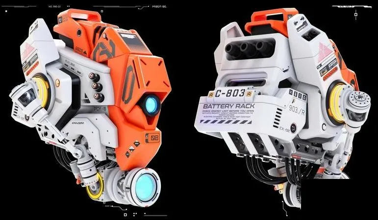 PBR Game 3D Models - Drone