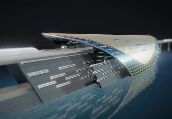 PBR Game 3D Models - Dubai Train Station