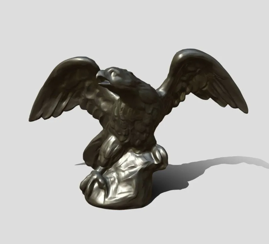 PBR Game 3D Models - Eagle Figurine