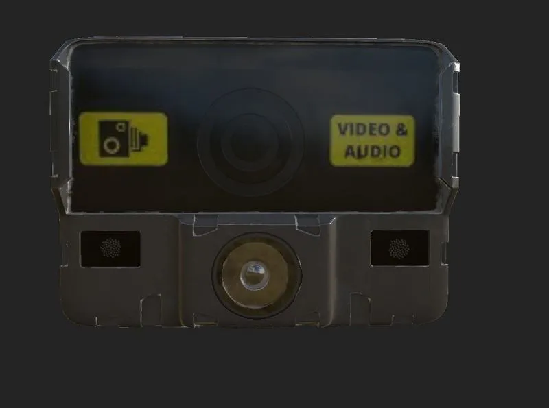 PBR Game 3D Models - Edesix VideoBadge VB-320 – HD Video and Audio Bodycam