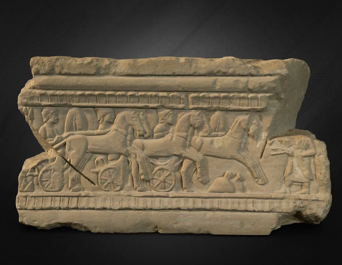 PBR Game 3D Models - Etruszk Siremlek Talapzat