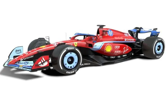 PBR Game 3D Models - F1 Ferrari SF-24 Miami 2024
