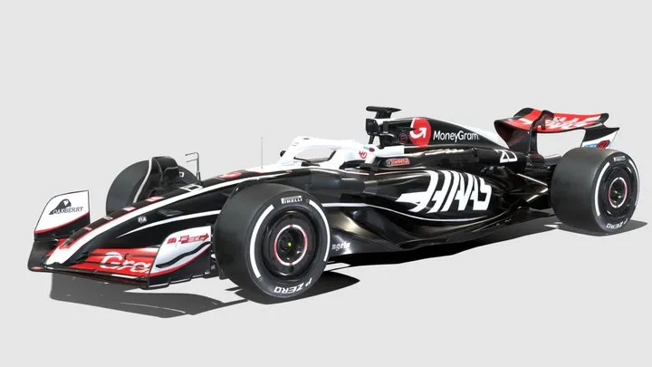 PBR Game 3D Models - F1 HAAS VF 24 2024