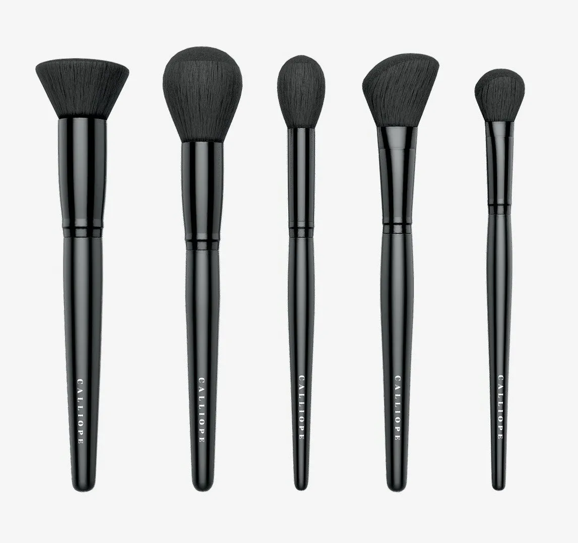 PBR Game 3D Models - Face Brush Collection 5 Piece