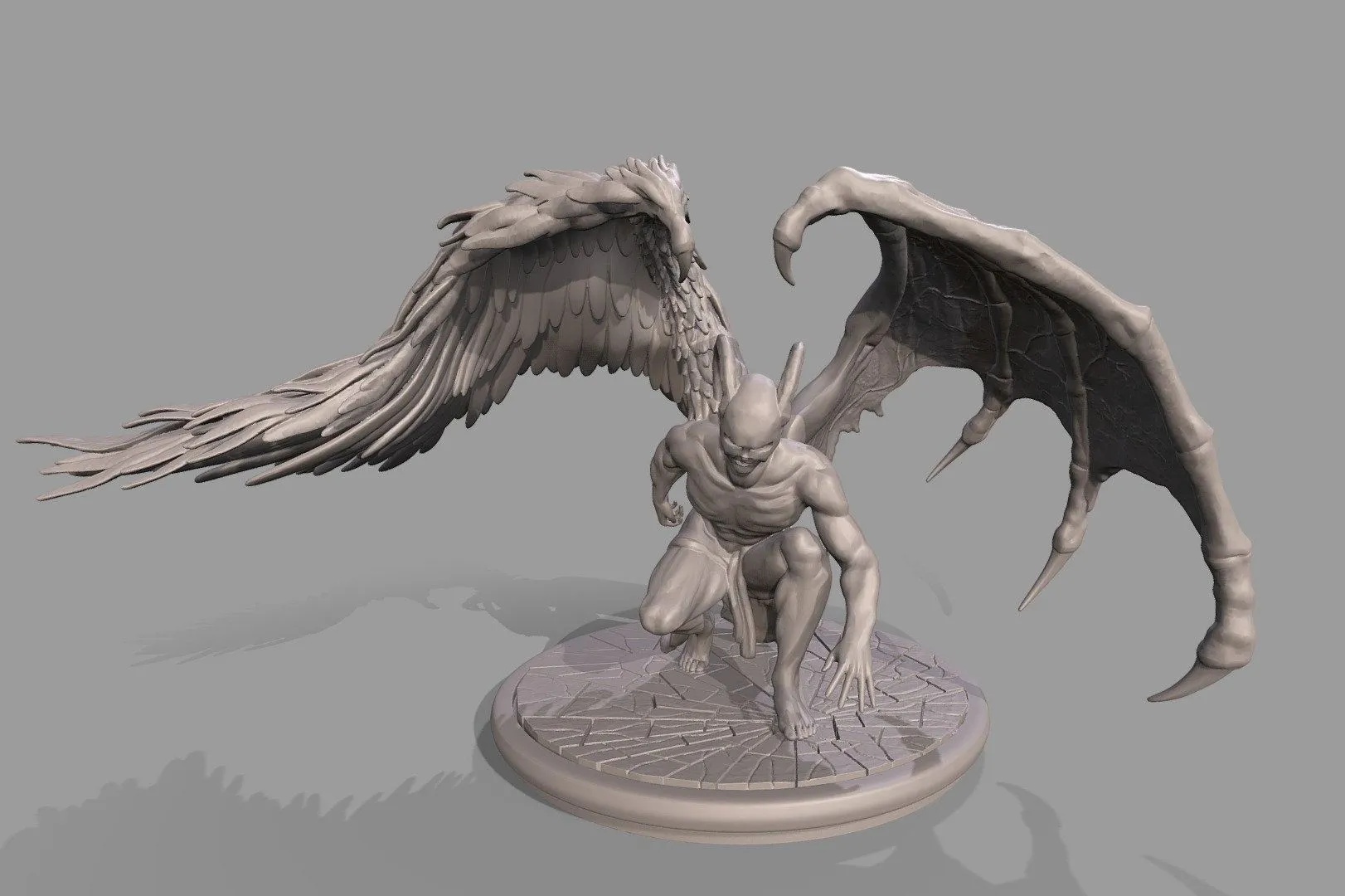 PBR Game 3D Models - Fallen