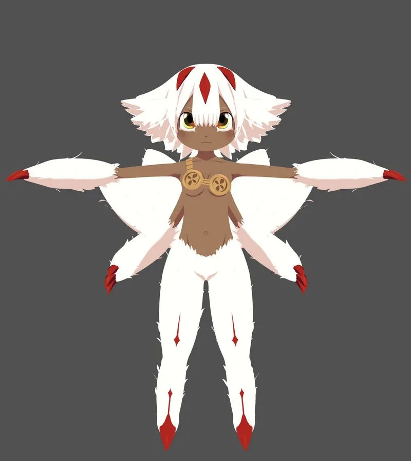 PBR Game 3D Models - Faputa Made in Abyss