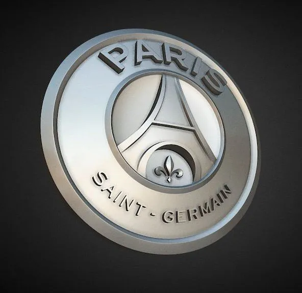 PBR Game 3D Models - Fc Psg Stl 3D Model For Cnc