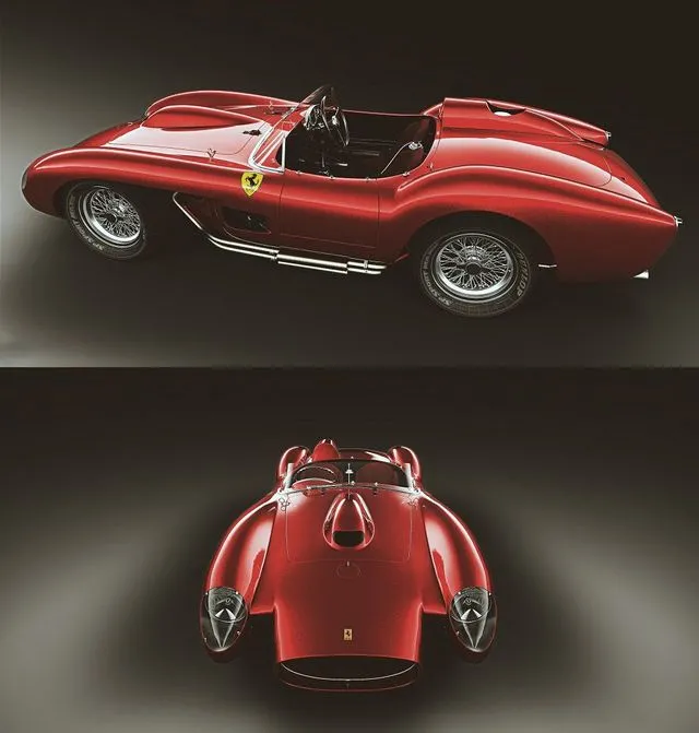 PBR Game 3D Models - Ferrari 250 TestaRossa