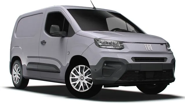 PBR Game 3D Models - Fiat E Doblo SWB Van 2024