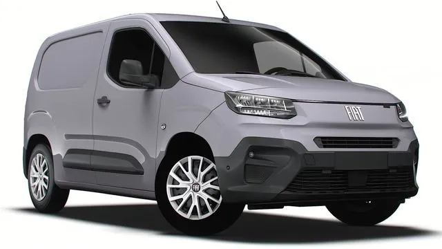PBR Game 3D Models - Fiat E Doblo Van LWB 2024