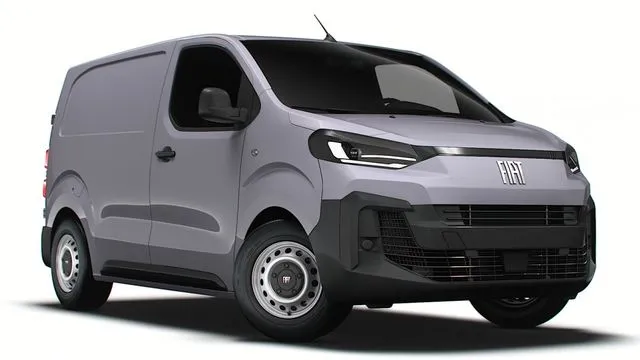 PBR Game 3D Models - Fiat e Scudo Van L1 2024 bussines