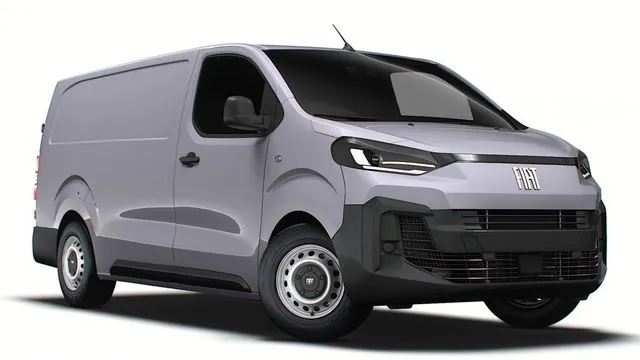 PBR Game 3D Models - Fiat e Scudo Van L3 2024 italyan