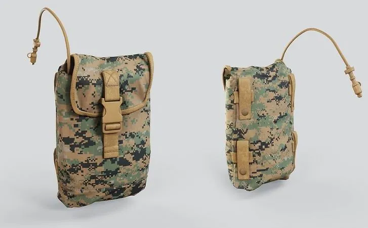 PBR Game 3D Models - FILBE Hydration Pouch