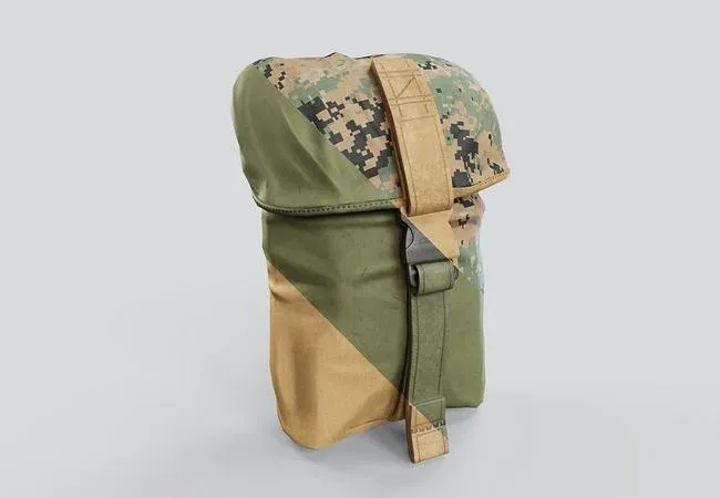PBR Game 3D Models - FILBE Sustainment Pouch