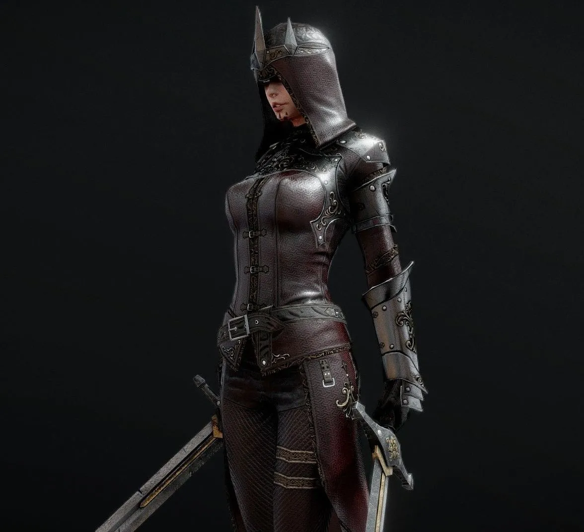 PBR Game 3D Models - Fknight Set C