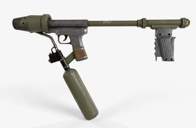 PBR Game 3D Models - Flamethrower