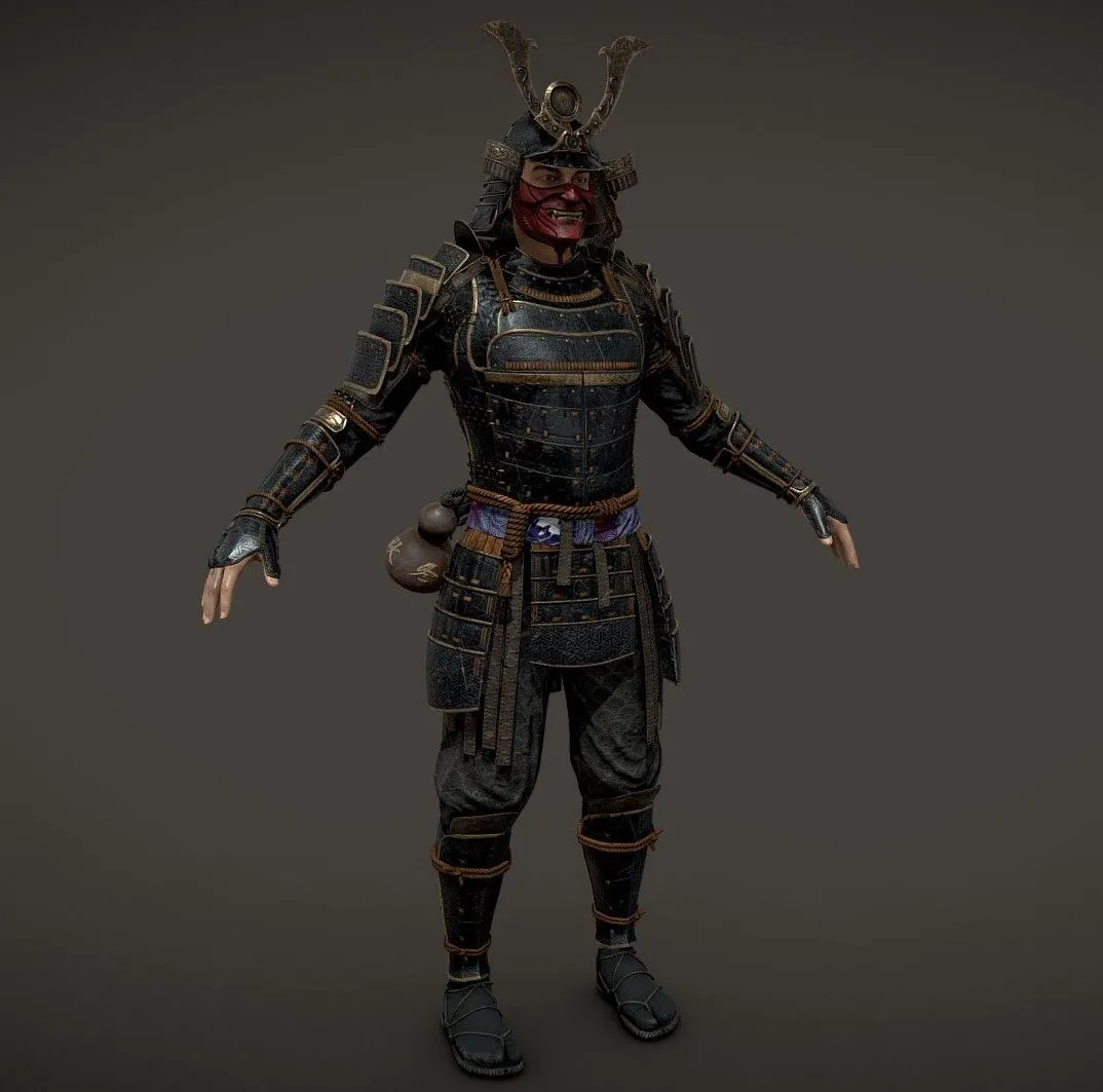 PBR Game 3D Models - G2 Arashi Model