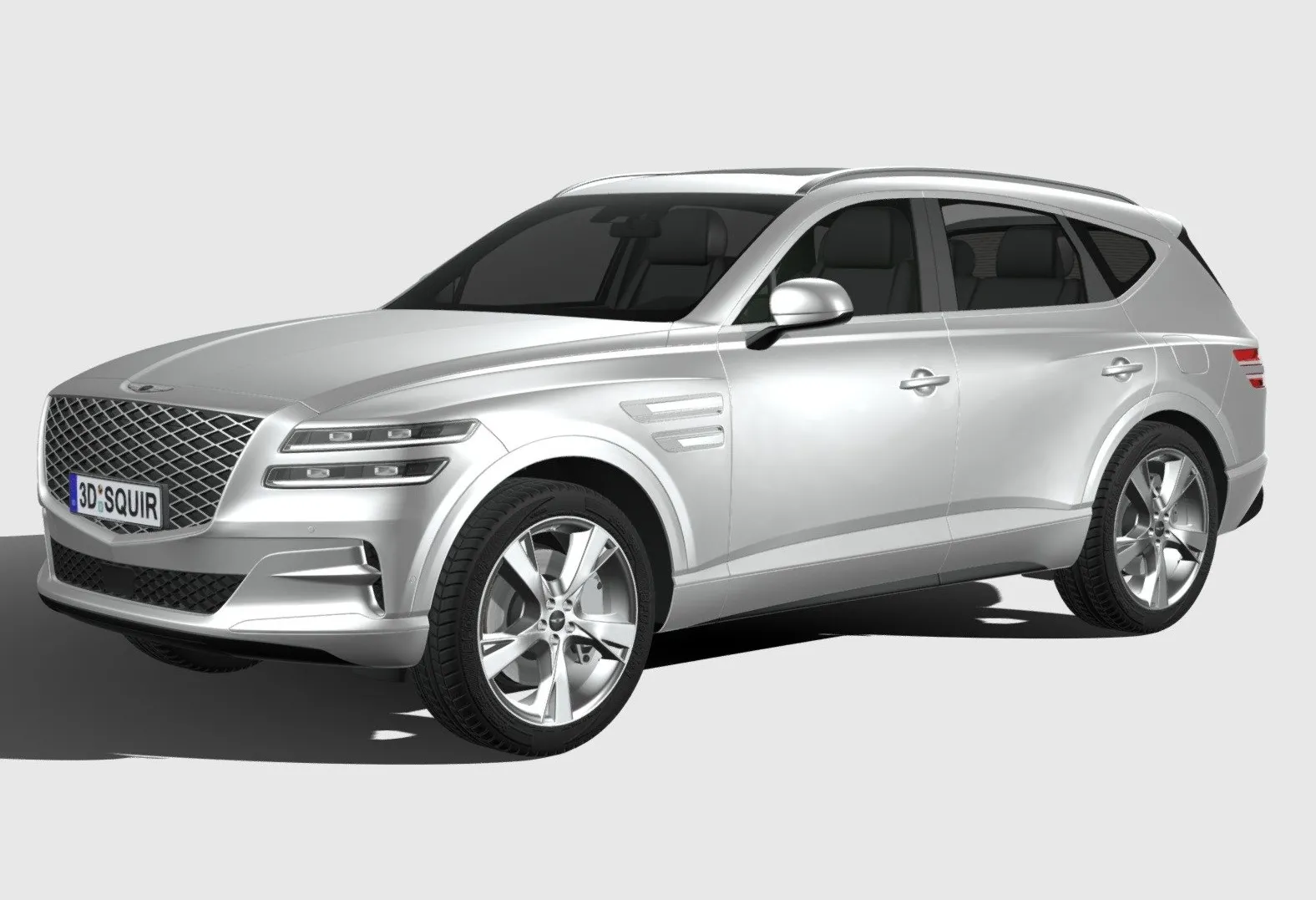 PBR Game 3D Models - Genesis Gv80 2021