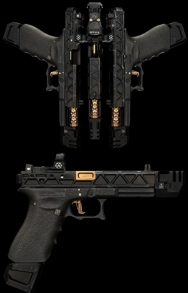 PBR Game 3D Models - Glock 17 Custom