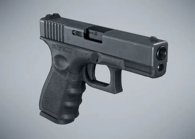 PBR Game 3D Models - Glock 19 Classic