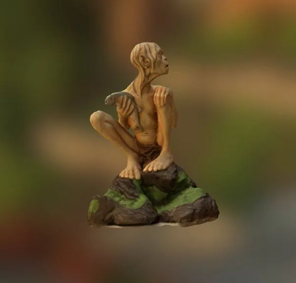 PBR Game 3D Models - Gollum