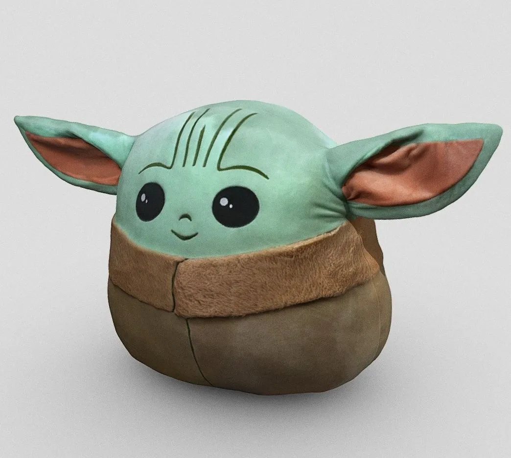 PBR Game 3D Models - Grogu Plushie